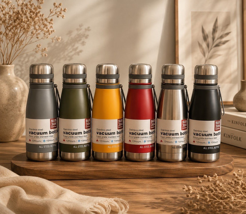 فلاسک کوزه ای استیل Vacuum Bottle حجم 600M